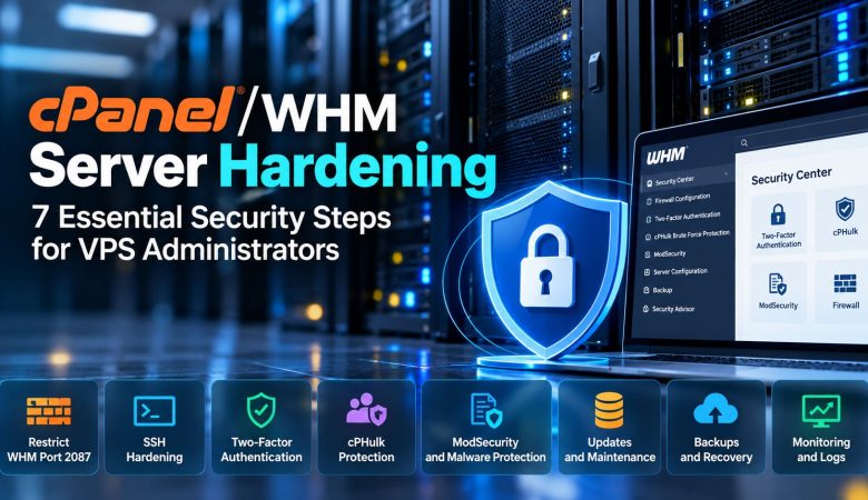 cPanel/WHM Server Hardening: 7 Essential Security Steps for VPS Administrators
